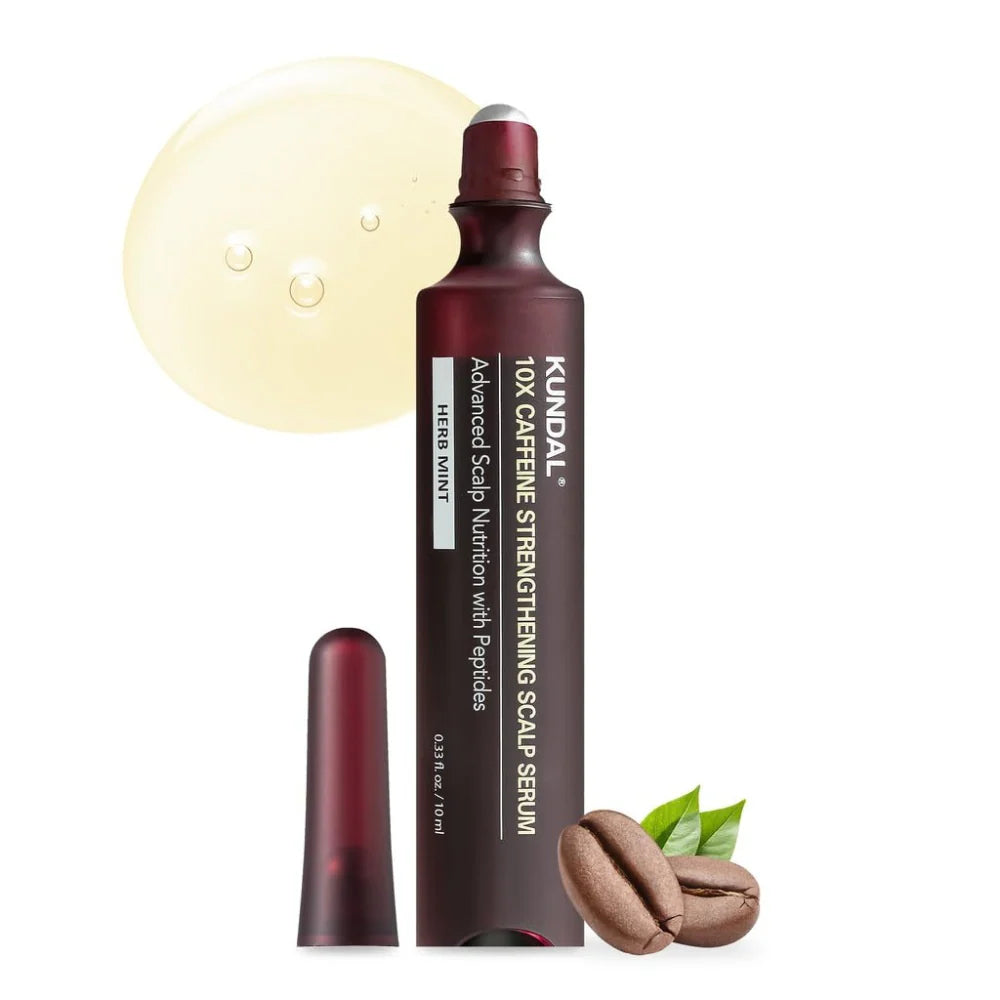 KUNDAL - 10X CAFFEINE STRENGTHENING SCALP SERUM 10ML