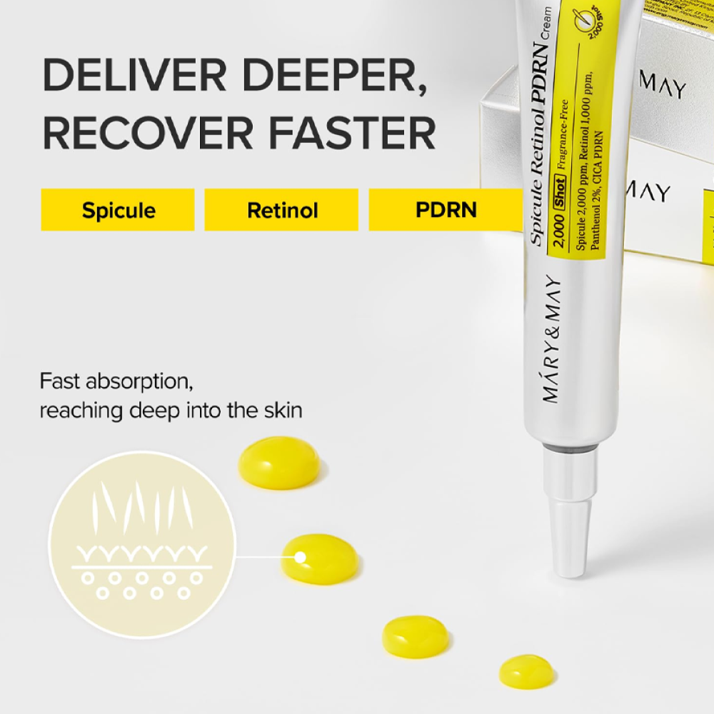 Mary & May Spicule Retinol PDRN Cream
