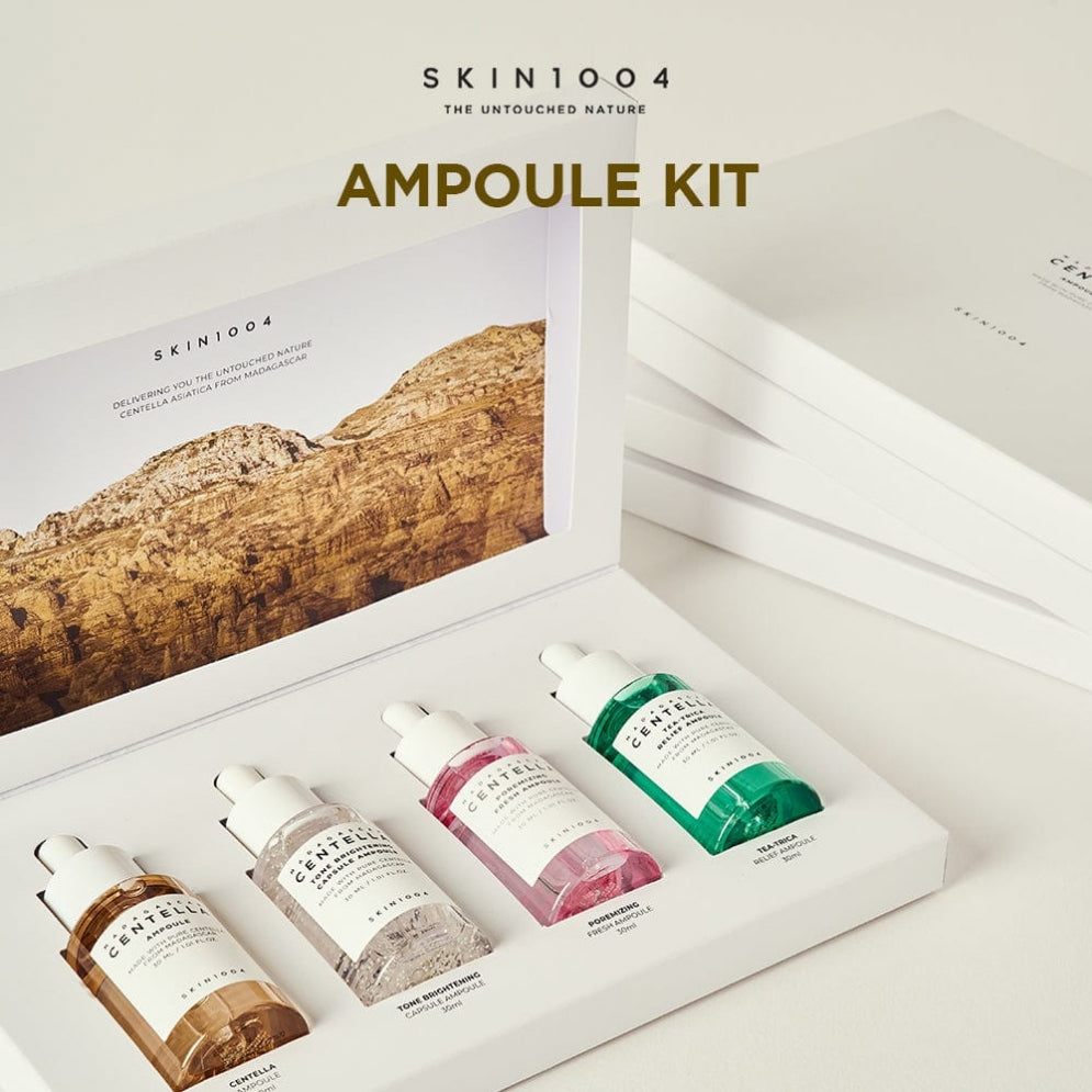 SKIN1004 Centella Ampoule Kit - 4 Mini Serums Set