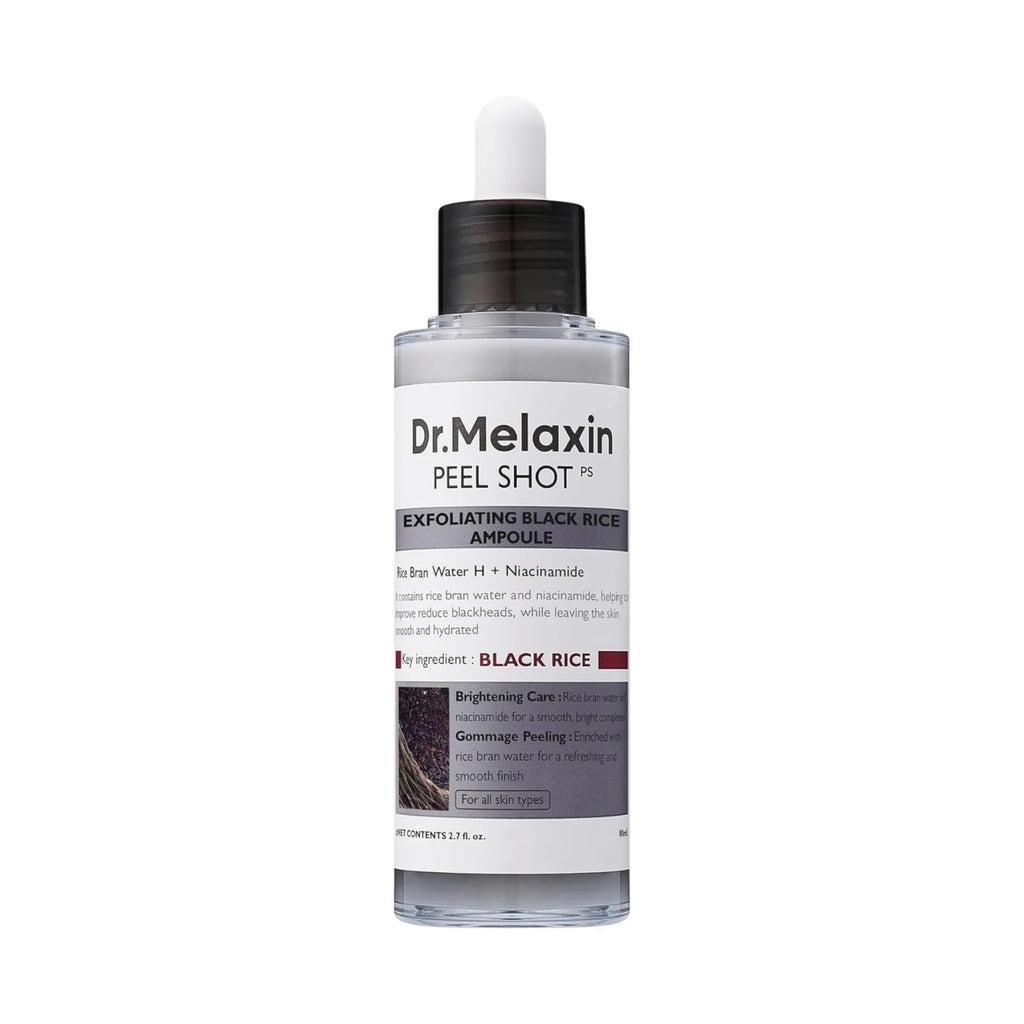 DR. MELAXIN - Peel Shot Exfoliating Black Rice Ampoule
