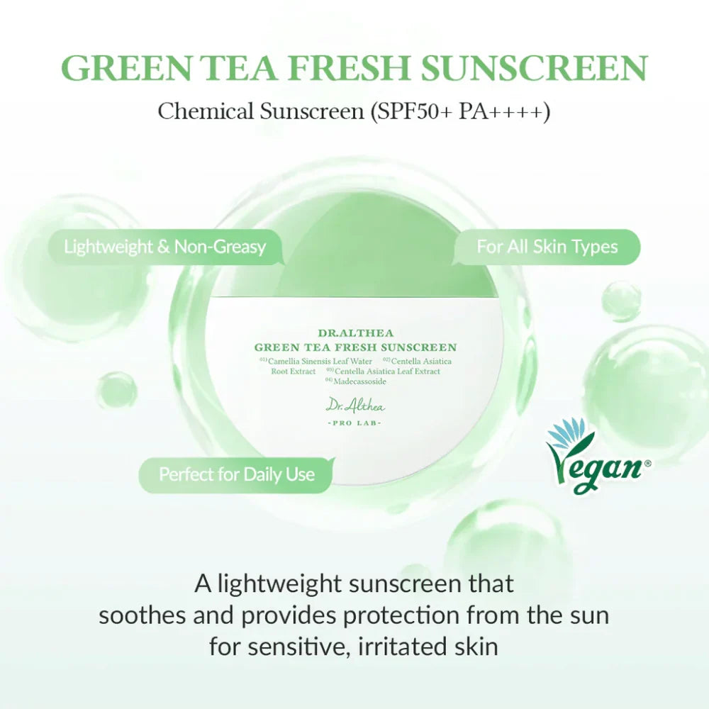 Dr. Althea - Green Tea Fresh Sunscreen 45ml