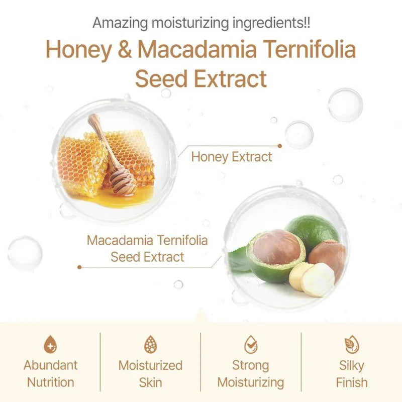 KUNDAL - HONEY & MACADAMIA PURE BODY LOTION 500 ML