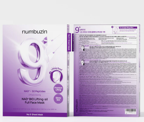 The No.9 NAD+ Bio Lifting-sil Full Face Mask