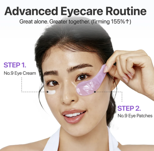 numbuzin - No.9 NAD+ Collagen Under Eye Patches