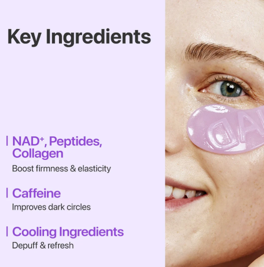 numbuzin - No.9 NAD+ Collagen Under Eye Patches