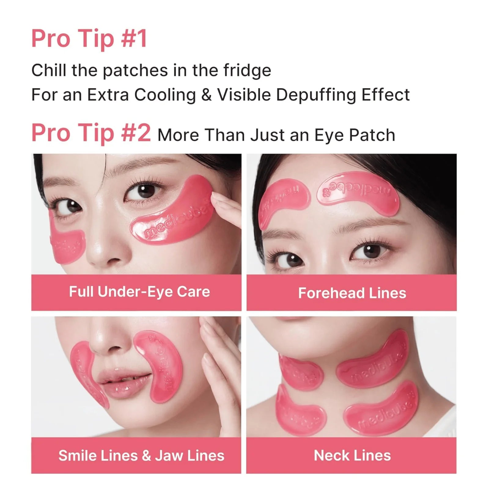 medicube - PDRN PINK COLLAGEN JELLY EYE MASK