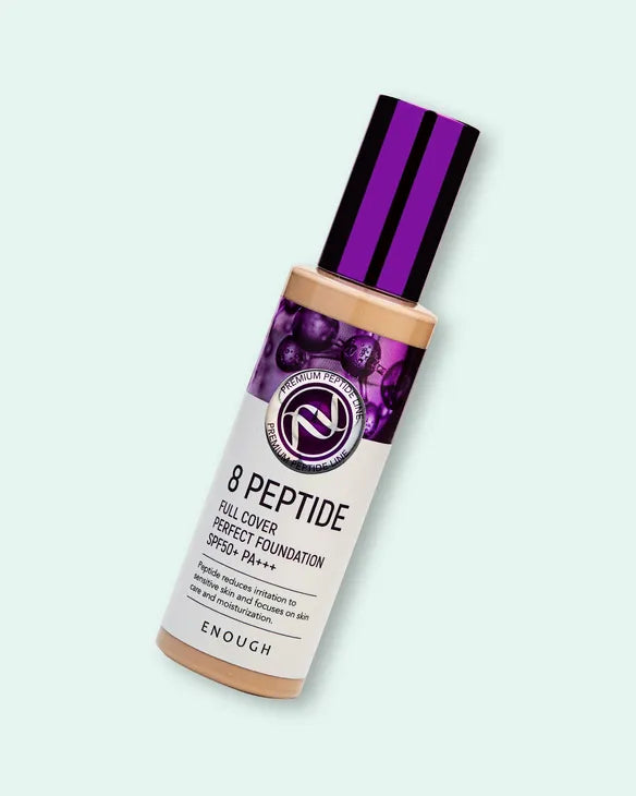 ENOUGH - 8 PEPTIDE FULL COVER PERFECT FOUNDATION SPF50+ PA+++