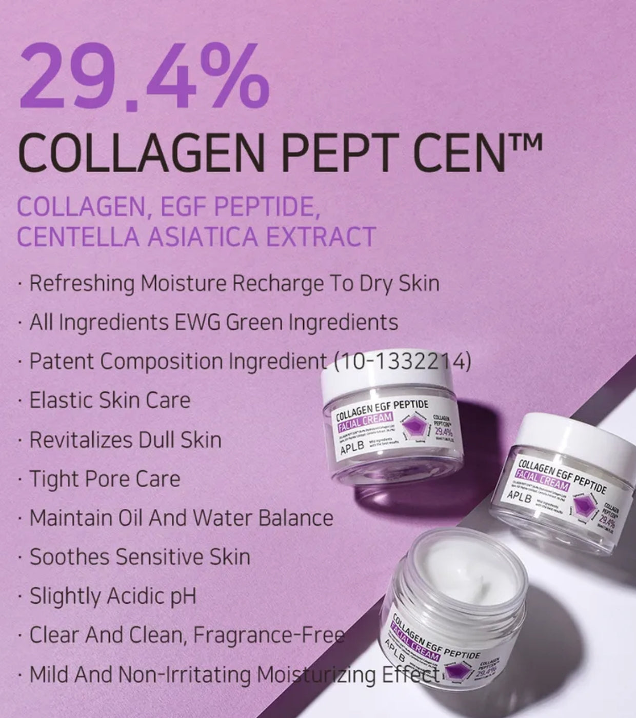 APLB - Collagen Egf Peptide Firming Face Cream