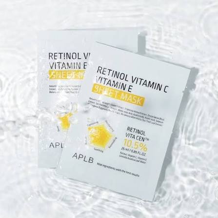APLB - Retinol Vitamin C Vitamin E Sheet Mask