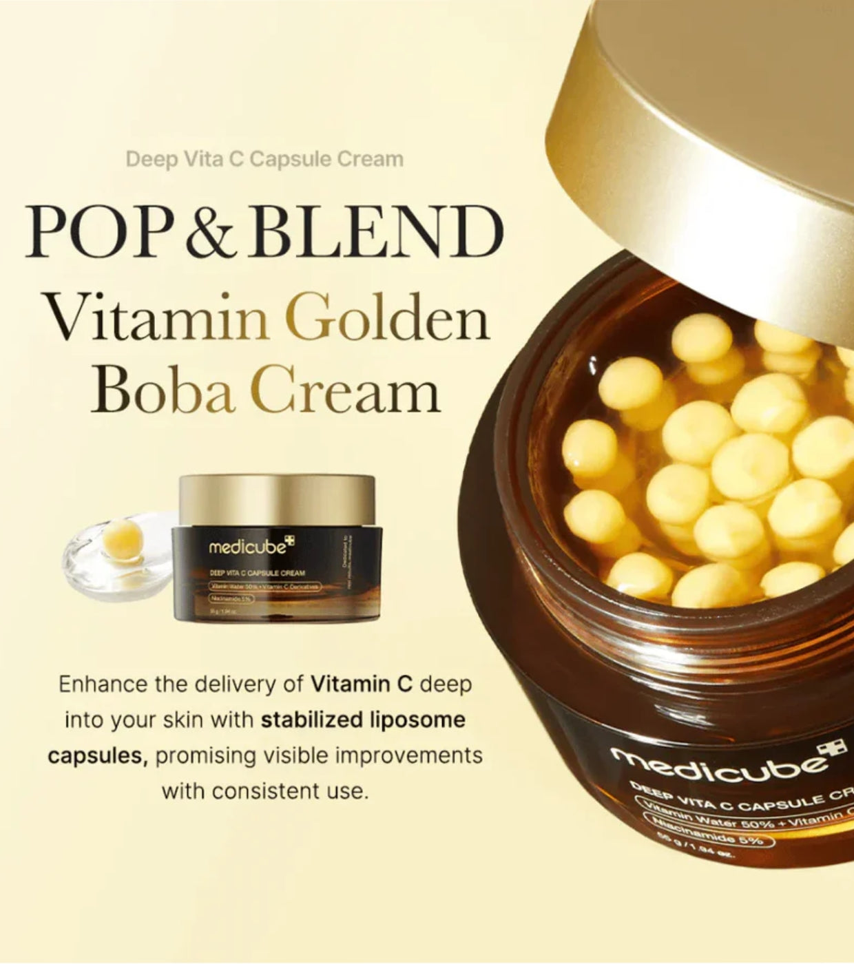 medicube - Deep Vita C Capsule Cream
