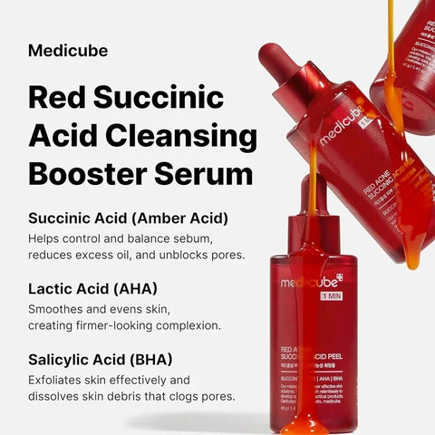 MEDICUBE RED ACNE SUCCINIC ACID PEEL